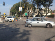  بالصور: اصابة 3 أشخاص بحادث طرق متسلسل وسط مدينة الرملة